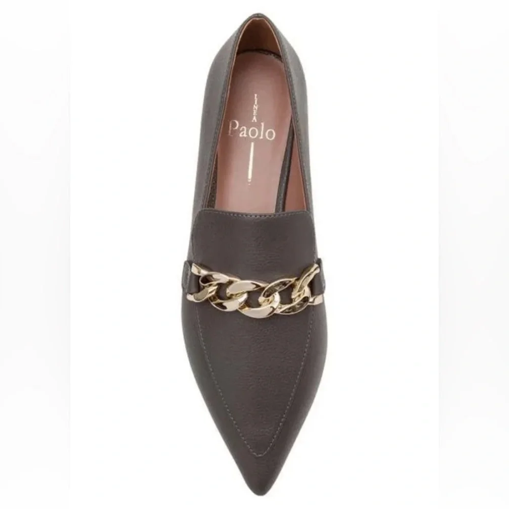NEW! Linea Paolo Mabel Pointed Toe Loafer - Size 4